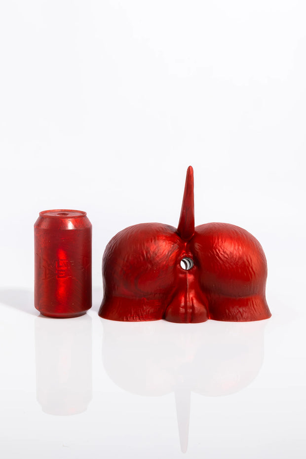 A product photo of a Canine-Fleshlight.